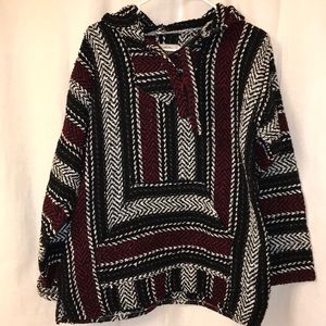 Poncho drag rag sweater